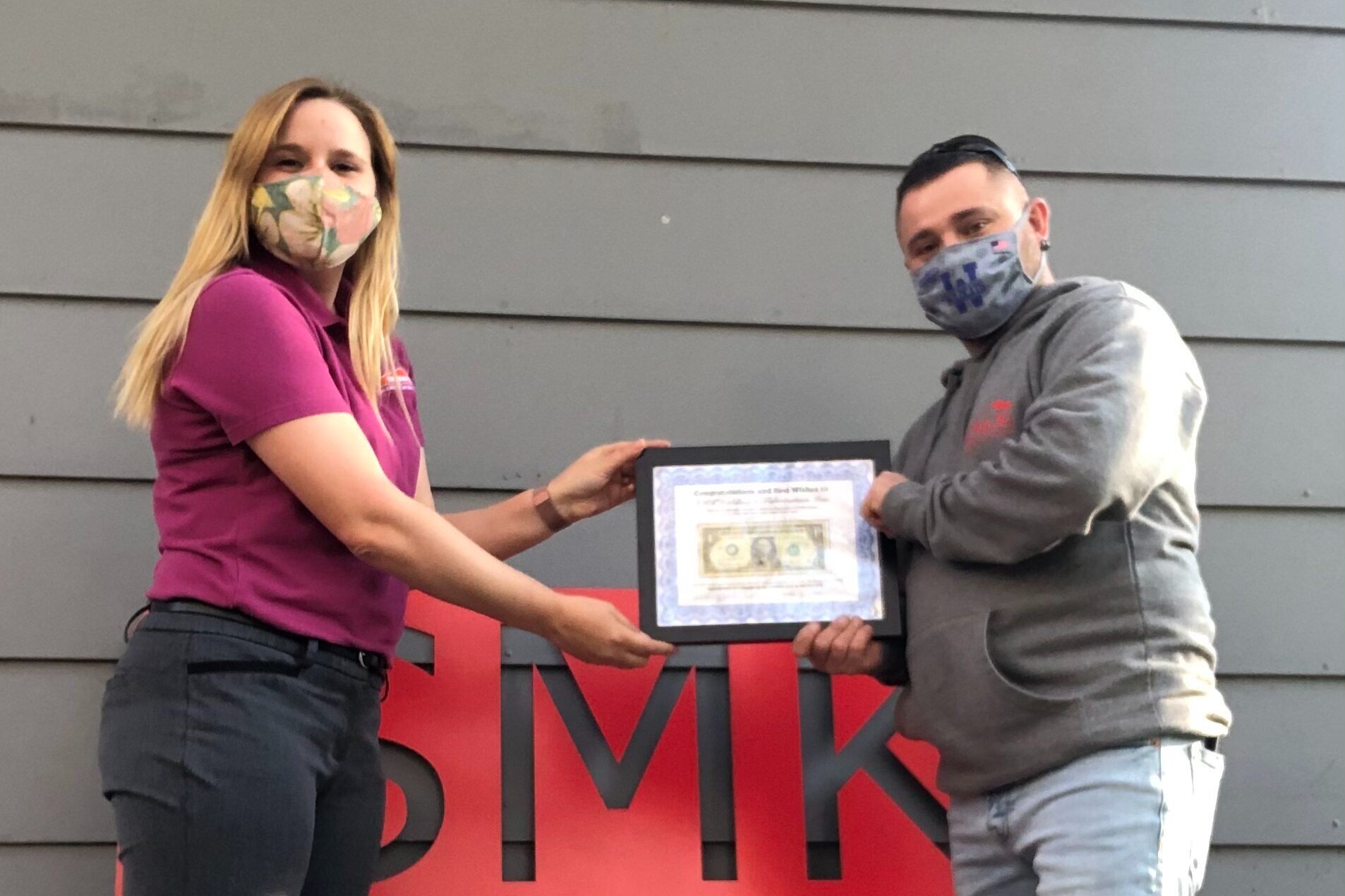 SMK Welding & Fabrication welcomed with First Dollar