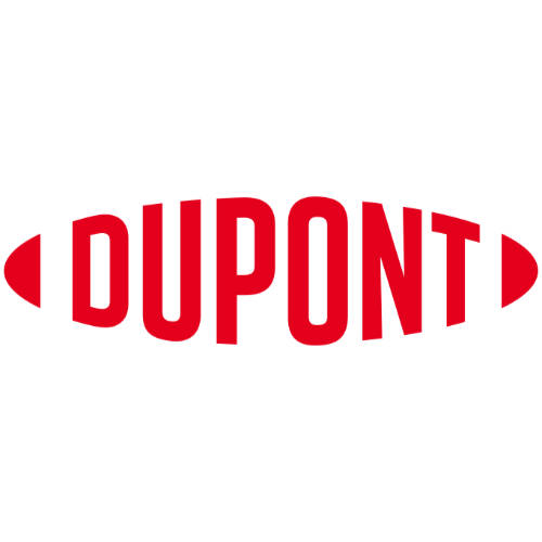 DuPont logo red on white